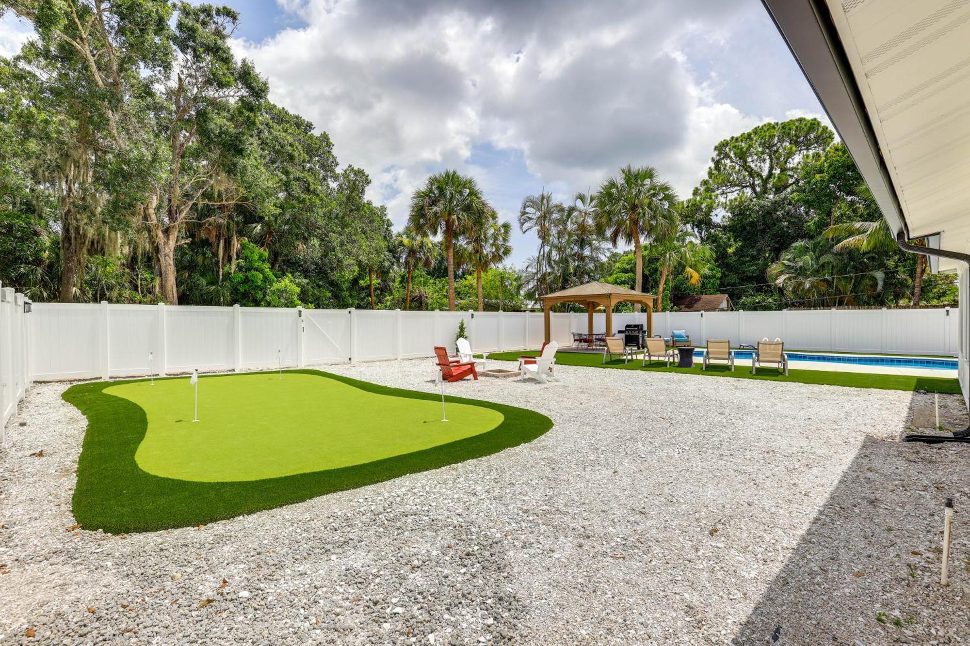 Vero Beach Vacation Rental Pool And Putting Green! Exterior photo